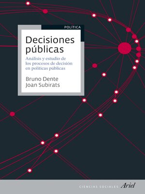 cover image of Decisiones públicas